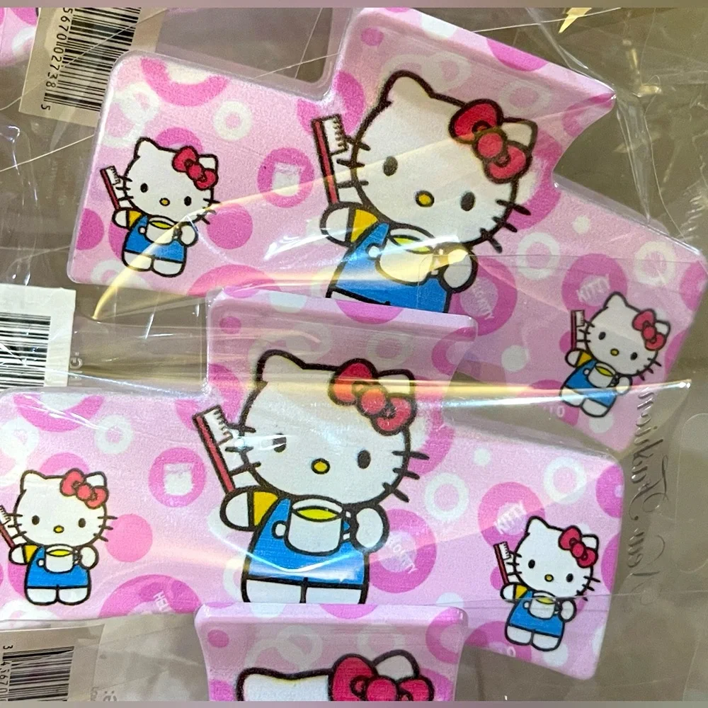 NEW HELLO KITTY CLAW HAIR CLIP